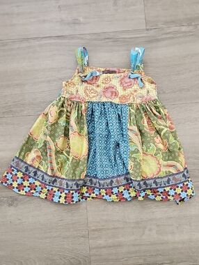 Matilda Jane Girls Floral Patchwork Sundress Size 2t